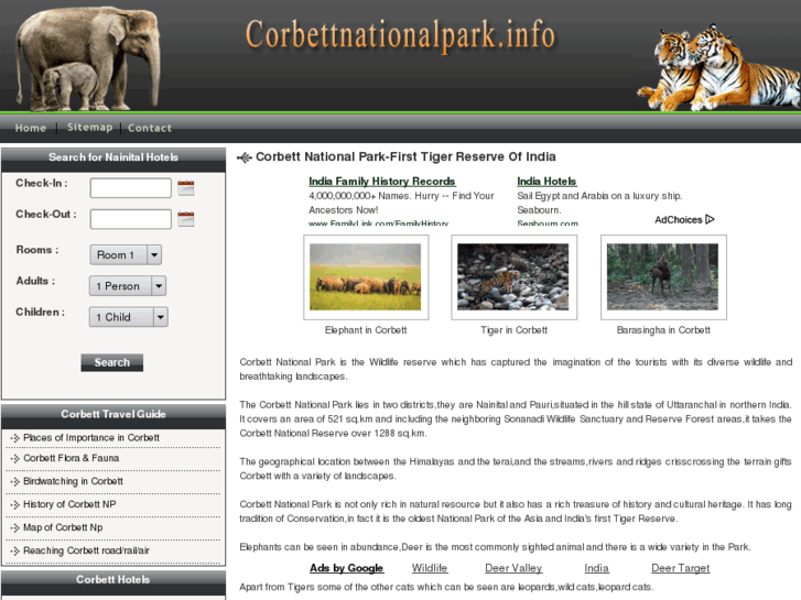 www.corbettnationalpark.info