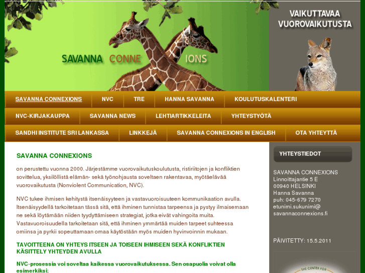 www.savannaconnexions.fi