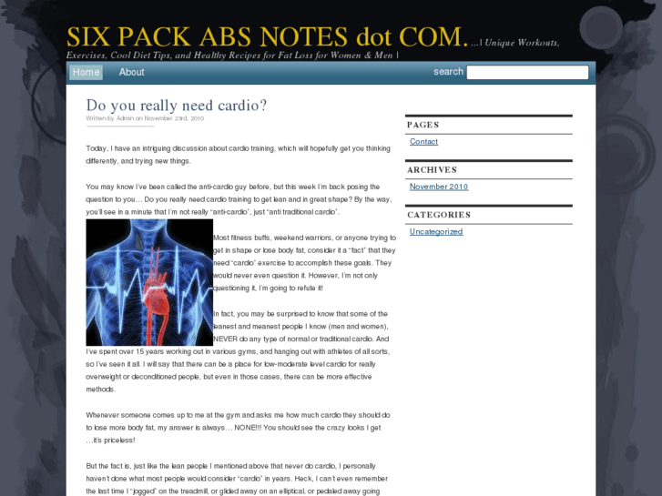 www.sixpackabsnotes.com