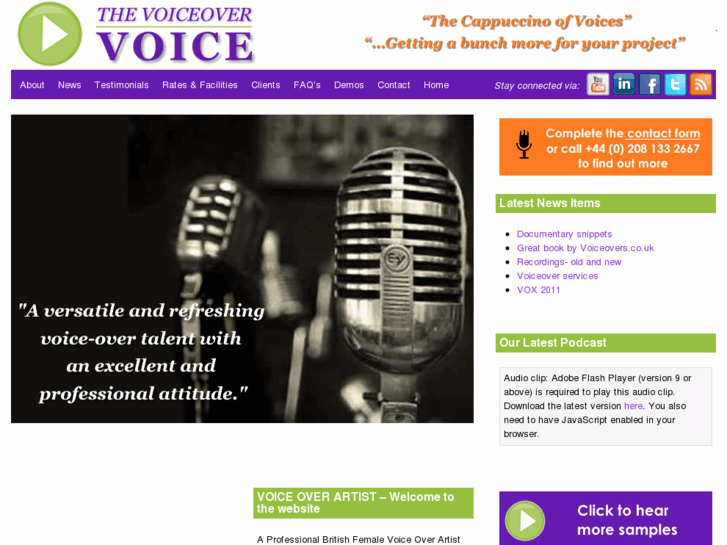 www.thevoiceovervoice.co.uk