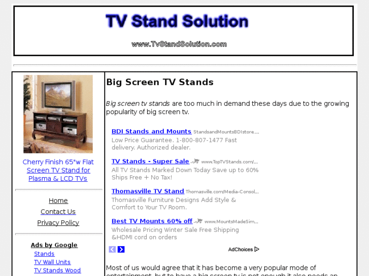 www.tvstandsolution.com