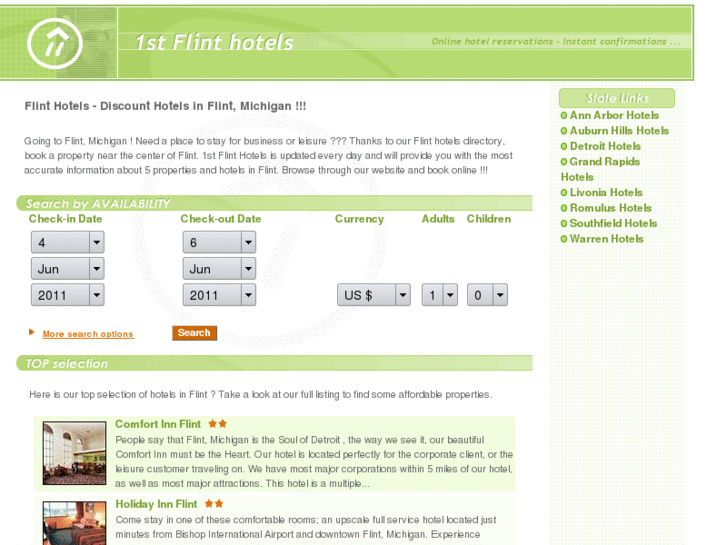 www.1stflinthotels.com