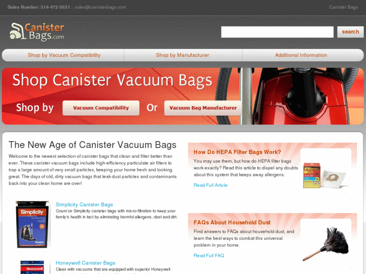 www.canisterbags.com