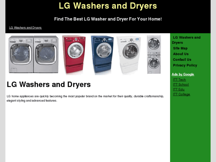 www.lgwashersanddryers.com