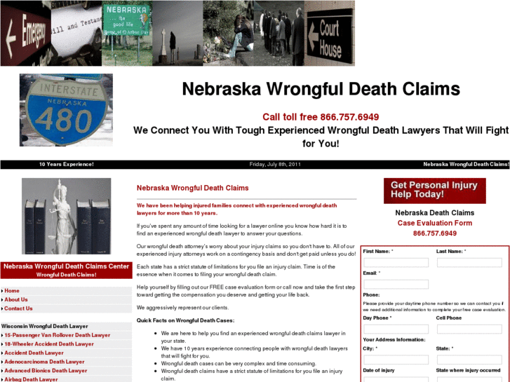 www.nebraskawrongfuldeathclaims.com