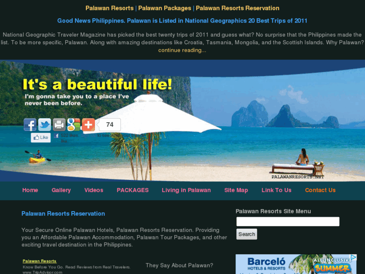 www.palawanresorts.net