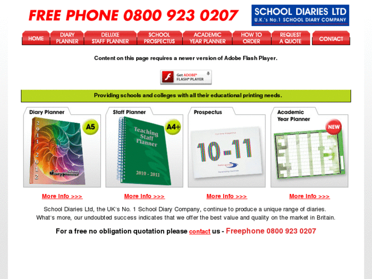 www.school-diaries.co.uk