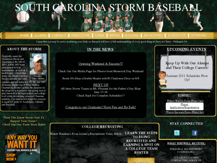 www.scstormbaseball.com