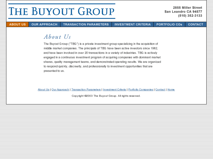 www.thebuyoutgroup.com