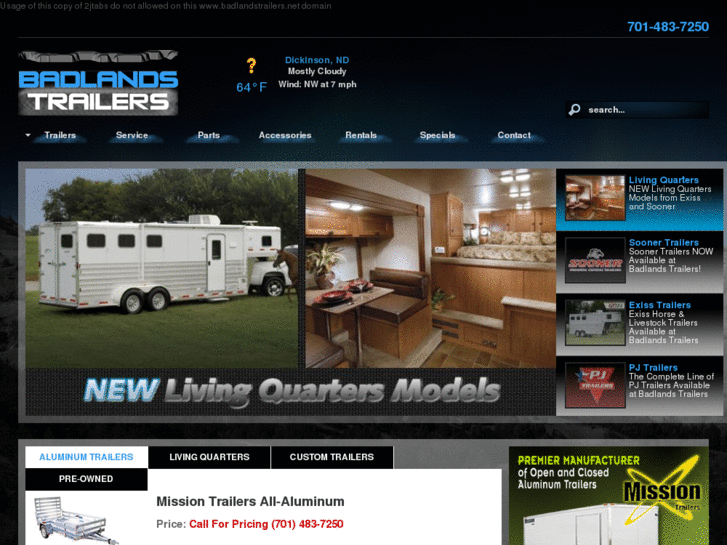 www.badlandstrailers.net