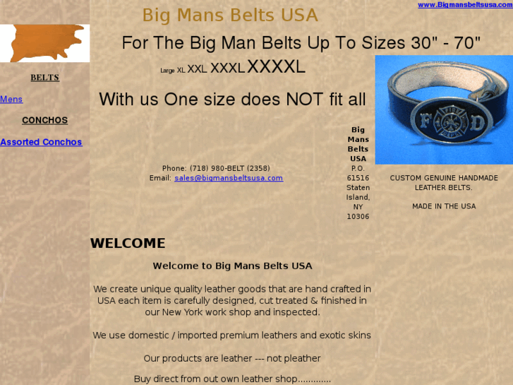 www.bigmansbeltsusa.com