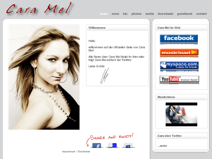 www.cara-mel-music.com