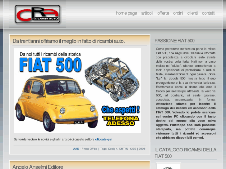 www.craricambiauto.com