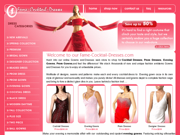 www.fame-cocktail-dresses.com