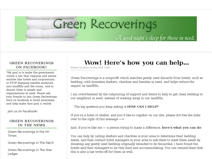 www.greenrecovering.org