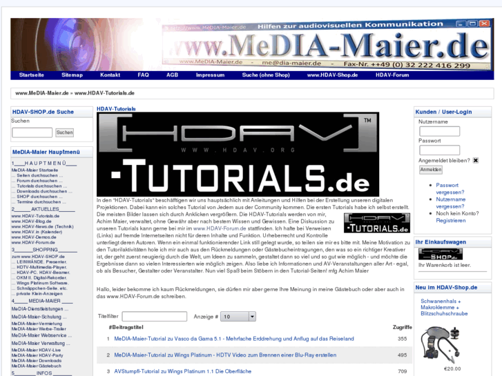 www.hdav-tutorial.de