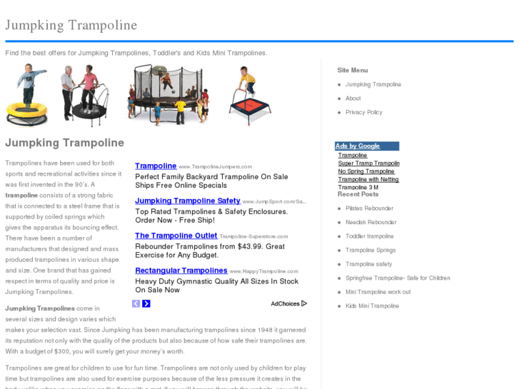 www.jumpking-trampoline.com