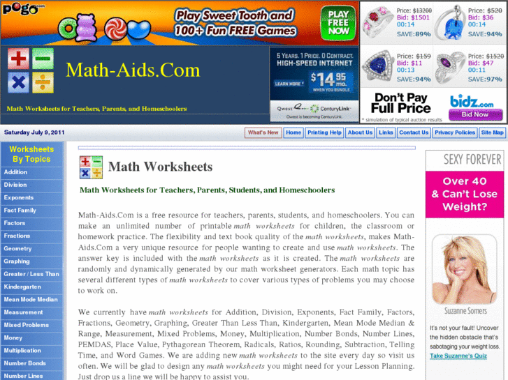 www.math-aids.com