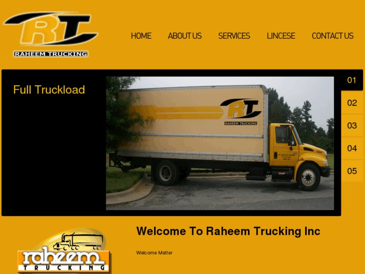 www.raheemtruckinginc.com