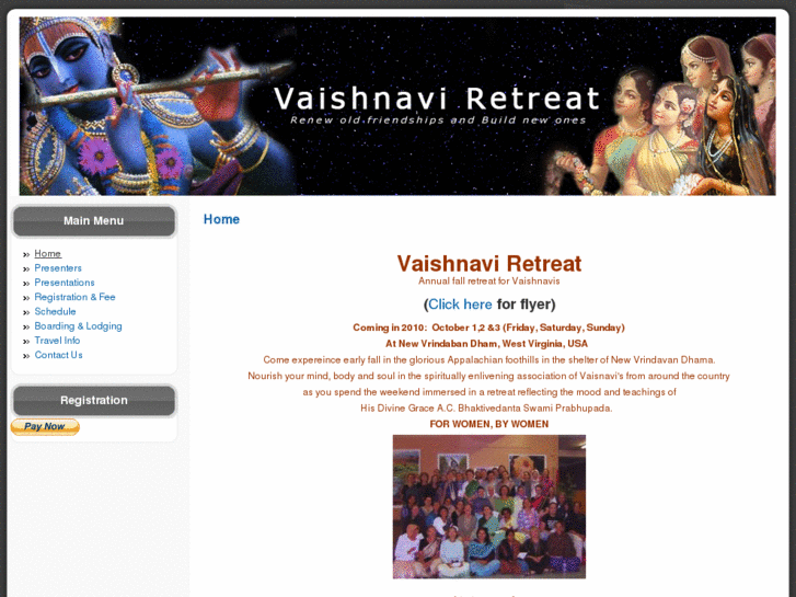 www.vaishnaviretreat.org