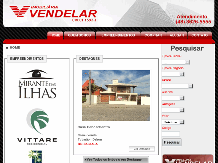 www.vendelar.com.br