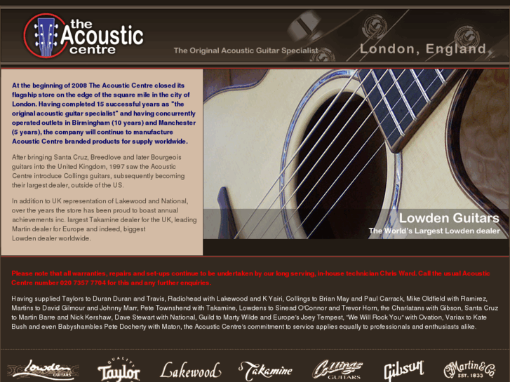 www.acousticcentre.com