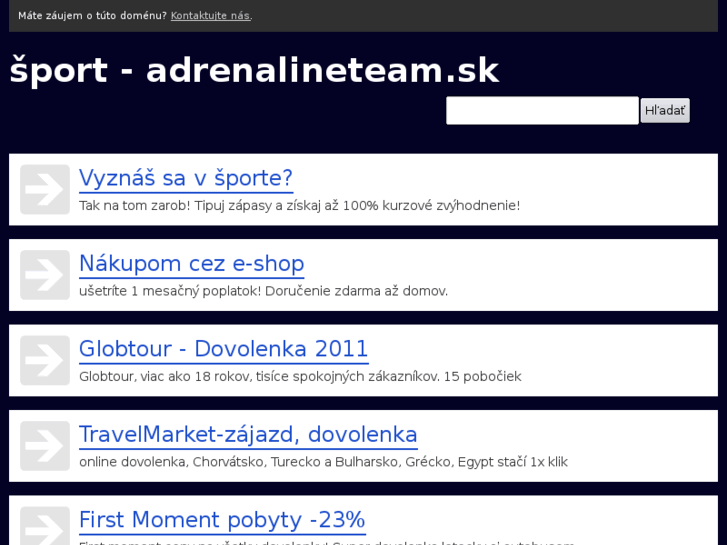 www.adrenalineteam.sk