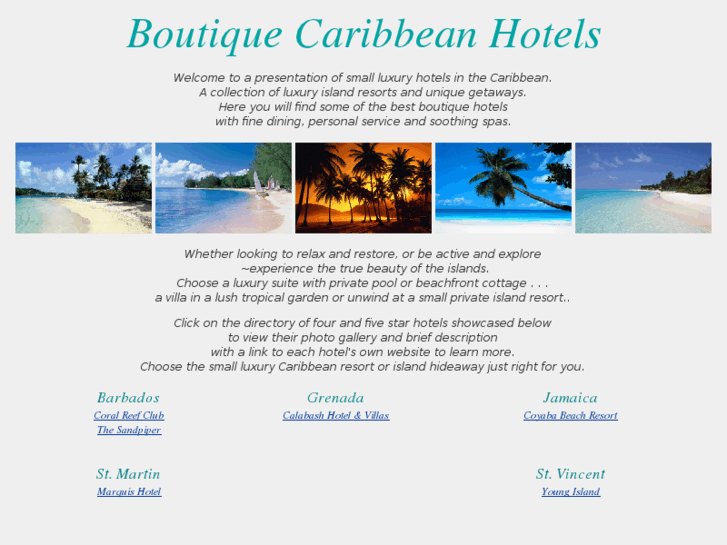 www.boutiquecaribbeanhotels.com