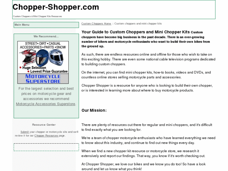 www.chopper-shopper.com