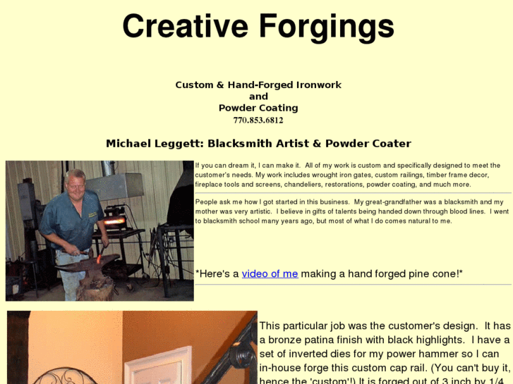 www.creativeforgings.net