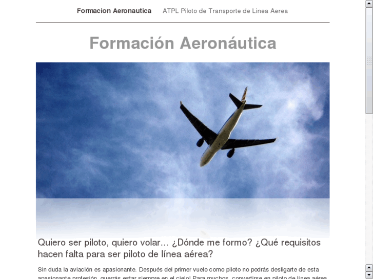 www.formacionaeronautica.com