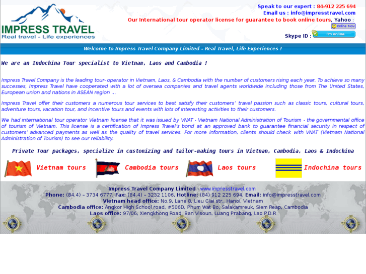 www.impresstravel.com