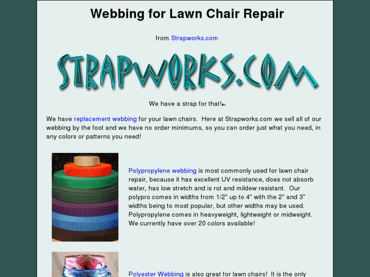 www.lawnchairrepair.com