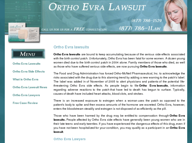 www.ortho-evra-lawsuit.org