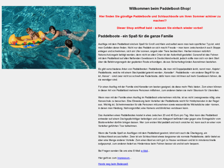 www.paddelboot-traum.de