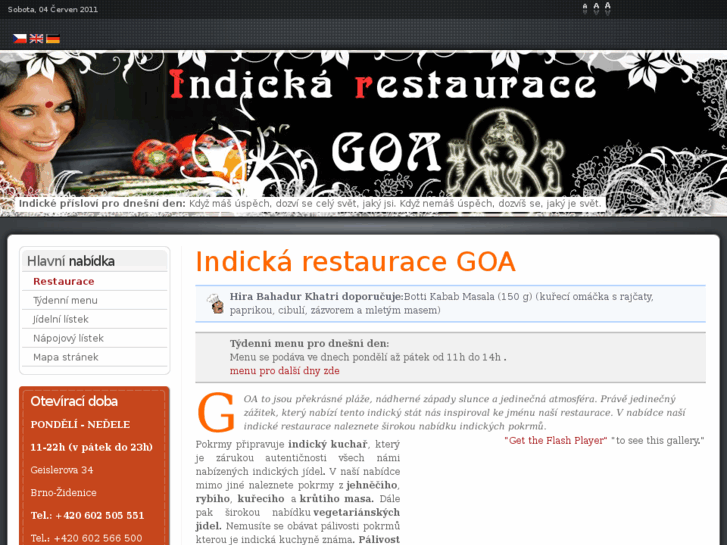 www.restaurant-goa.cz