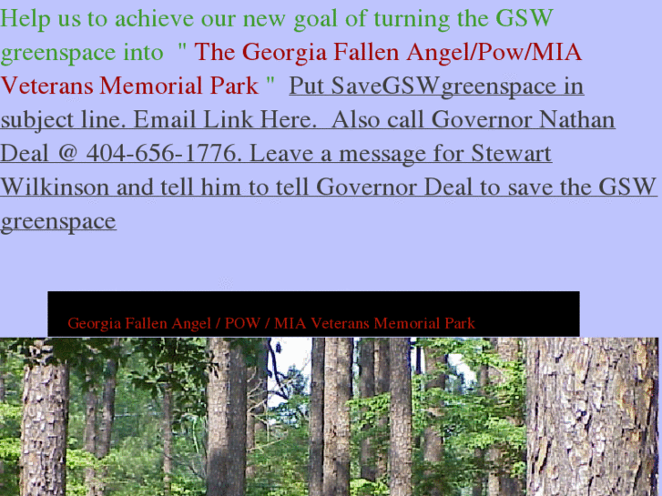 www.savegswgreenspace.com