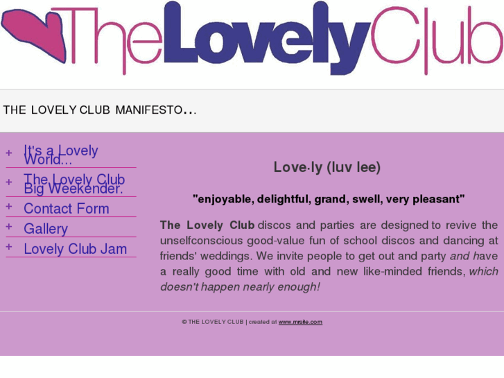 www.thelovelyclub.com