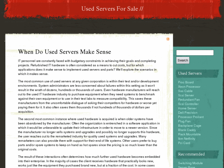 www.usedserverscheap.com