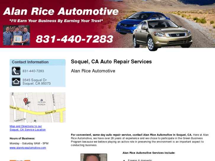 www.alanriceautosantacruz.com