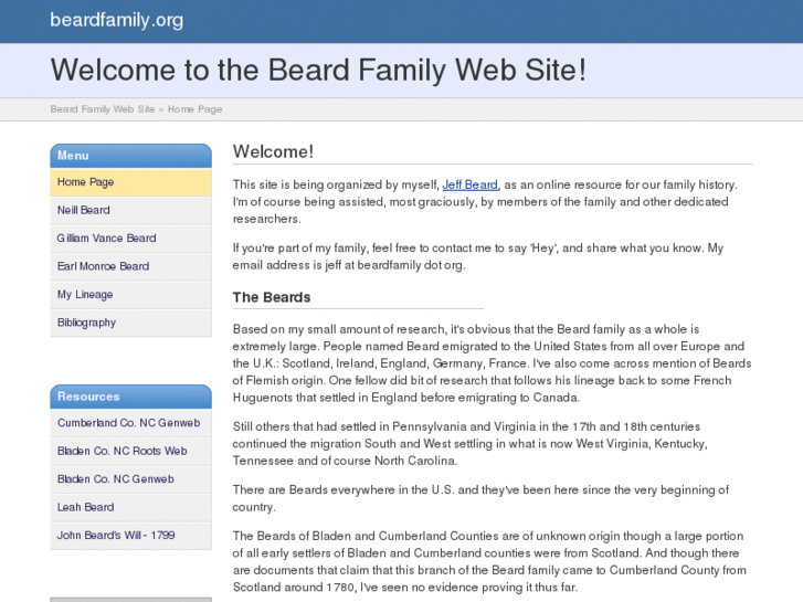 www.beardfamily.org