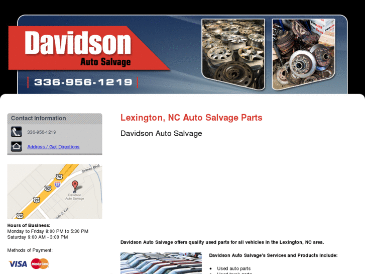 www.davidsonautosalvage.net