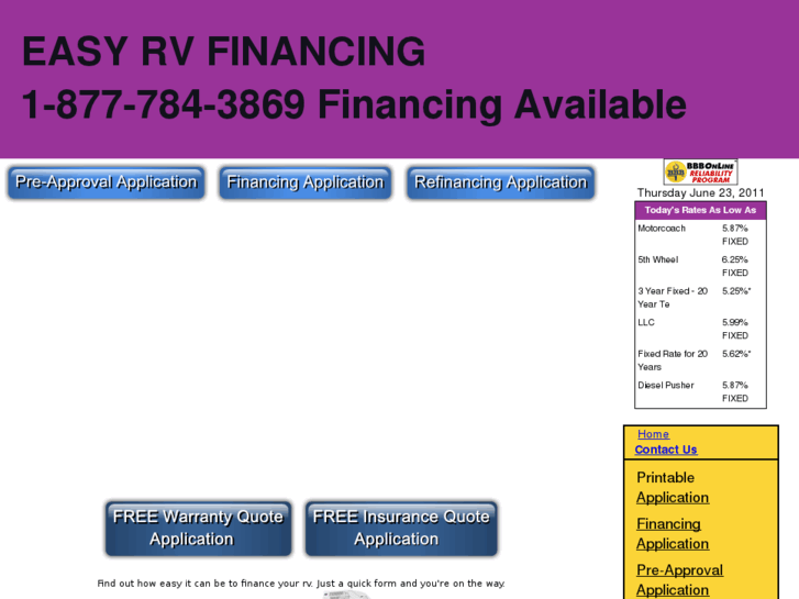 www.easyrvfinancing.net