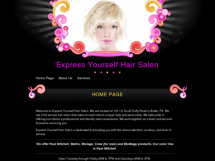 www.expressyourselfhairsalon.com