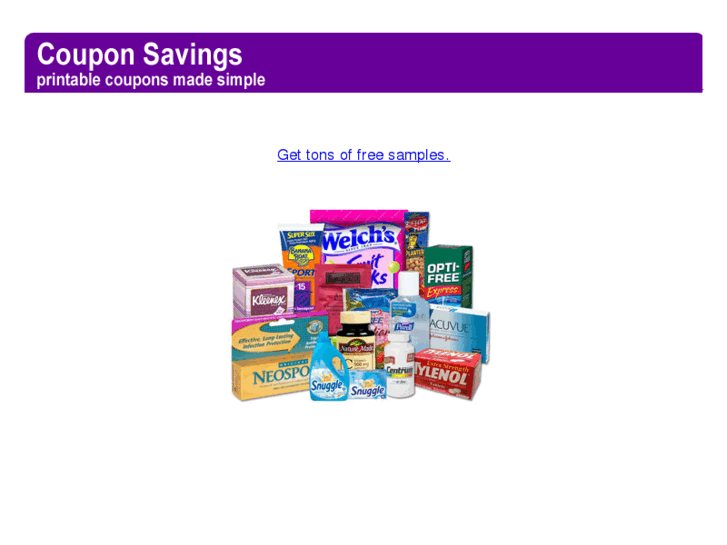 www.freecoupon-savings.com