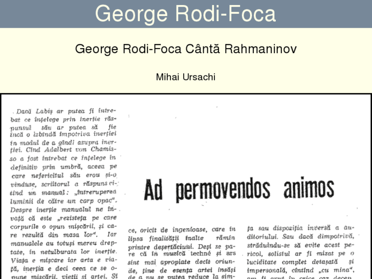 www.georgefocarodirachmaninov.com