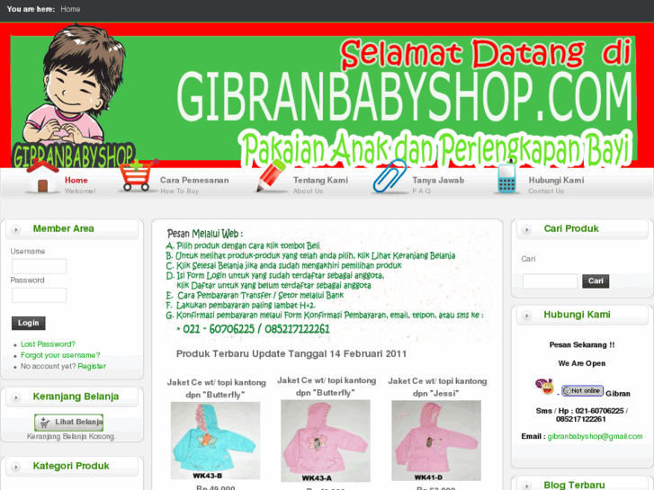 www.gibranbabyshop.com