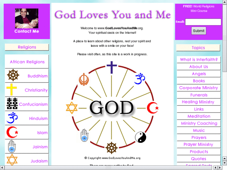 www.godlovesyouandme.org