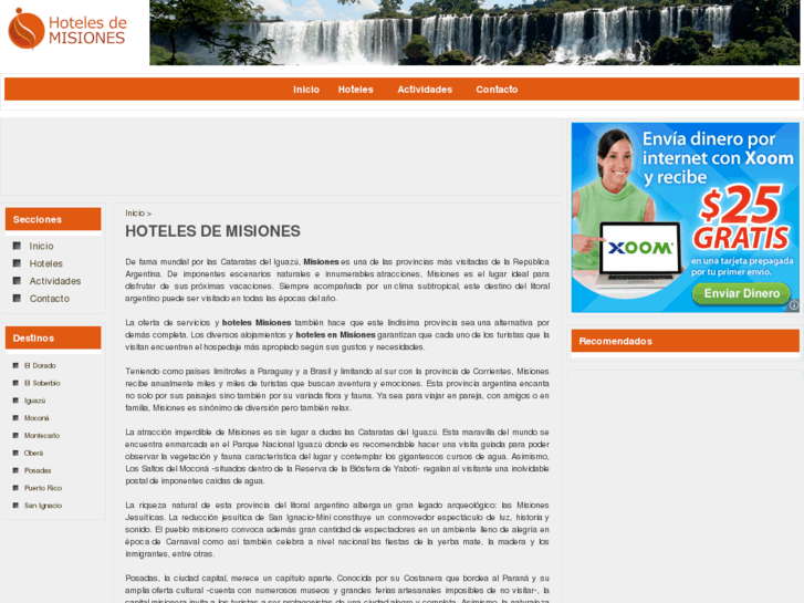 www.hotelesdemisiones.com