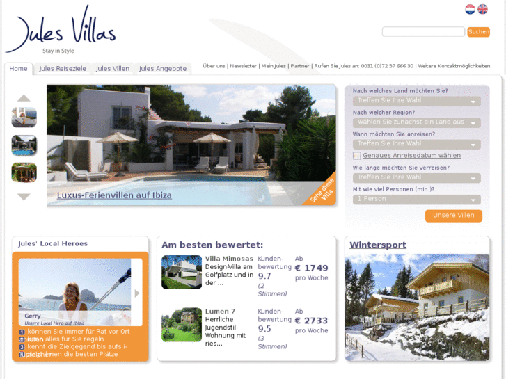 www.julesvillas.de